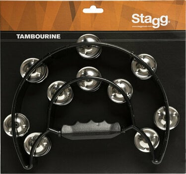 Ručni tamburin Stagg TAB-1 BK - 2