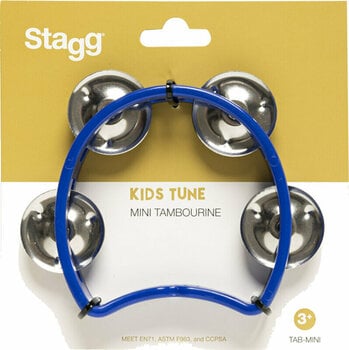 Klassisk tamburin Stagg TAB-MINI/BL - 2