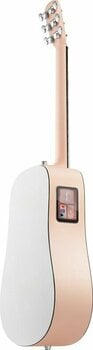 Electro-acoustic guitar Lava Music Lava ME Play 36" Light Peach/Frost White - 4