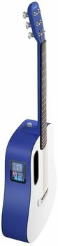 Electro-acoustic guitar Lava Music Lava ME Play 36" Deep Blue/Frost White - 2