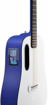 Electro-acoustic guitar Lava Music Lava ME Play 36" Deep Blue/Frost White - 3