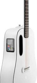 Electro-acoustic guitar Lava Music Lava ME Play 36" Frost White - 4