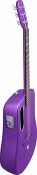 Electro-acoustic guitar Lava Music Lava ME 4 Carbon 38" Airflow Bag Purple - 3