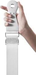 Tekstylne gitarowe pasy Lava Music Ideal Strap 2 Woven Tekstylne gitarowe pasy White - 3