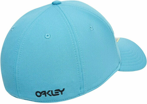 Cap Oakley 6 Panel Stretch Hat Embossed Bright Blue/Blackout L/XL Cap - 2