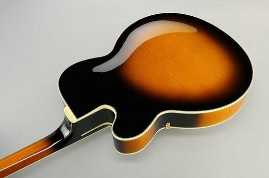Semi-Acoustic Guitar Ibanez AF200-BS Brown Sunburst - 4