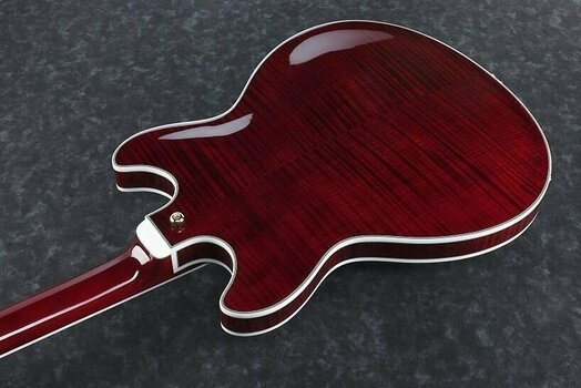 Semi-Acoustic Guitar Ibanez EKM10T-WRD Wine Red - 2