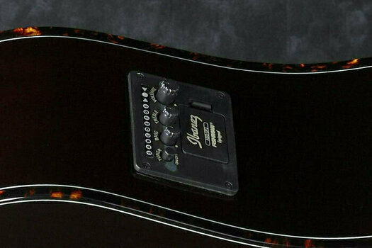 Elektro-akoestische gitaar Ibanez AEW40ZW-NT - 3