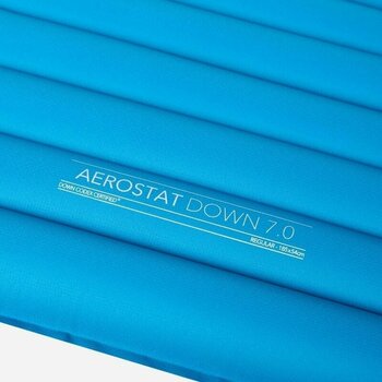 Tapete, almofada Mountain Equipment Aerostat Down 7.0 Mat Mykonos Blue Air Mat - 5