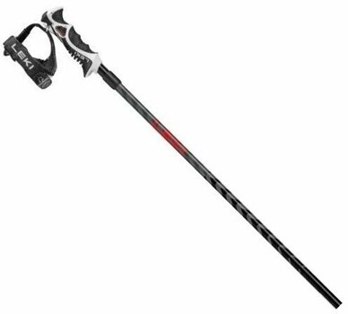 Skijaški štapovi Leki Hot Shot S Eloxal Black/Anodized Grey/Bright Red 125 cm Skijaški štapovi - 2