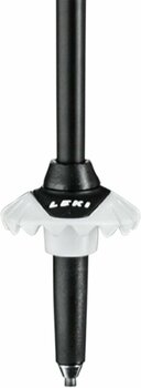 Bastões de esqui Leki Hot Shot S Eloxal Black/Anodized Grey/Bright Red 125 cm Bastões de esqui - 3