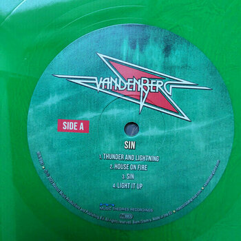 Vinyl Record Vandenberg - Sin (Limited Edition) (Green Coloured) (LP) - 3