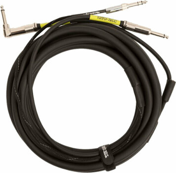 Instrument Cable Ernie Ball Instrument and Headphone Cable Black 50,5 cm Straight - Angled - 4