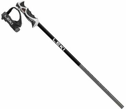 Ski Poles Leki Bold Lite S Dark Anthracite/Black/Bright Red 135 cm Ski Poles - 2