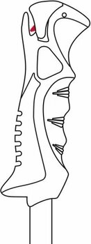 Lyžiarske palice Leki Stella S White/Silver/Whitegold 110 cm Lyžiarske palice - 7