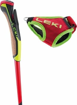 Bastões de esqui Leki PRC 750 Bright Red/Neonyellow/Black 150 cm - 3