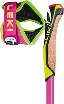 Smučarske palice Leki PRC 750 Neonpink/Neonyellow/Black 155 cm - 2