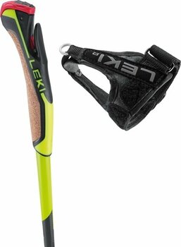 Ski-stokken Leki PRC 650 Neonyellow/Black 160 cm - 2