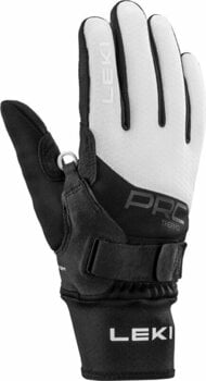 Lyžiarske rukavice Leki PRC ThermoPlus Shark Women Black/White 6,5 Lyžiarske rukavice - 2