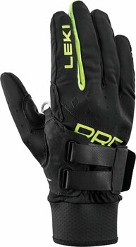 Ski Gloves Leki PRC Shark Black/Neonyellow 6,5 Ski Gloves - 2