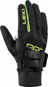 Ski Gloves Leki PRC Shark Black/Neonyellow 7 Ski Gloves - 2