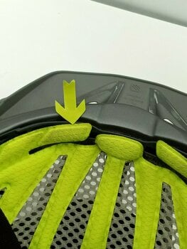 Cyklistická helma Rudy Project Venger Cross MTB Titanium/Yellow Fluo Matte L Cyklistická helma (Zánovní) - 3