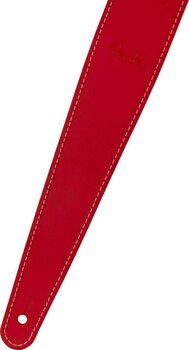 Leather guitar strap Fender 2" Essentials Leather guitar strap Red - 2