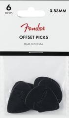 Plectrum Fender Offset Picks Black Plectrum - 4
