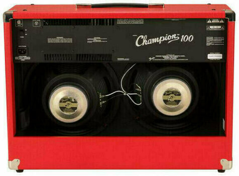 Транзисторен усилвател/Комбо Fender Champion 100 Red - 2