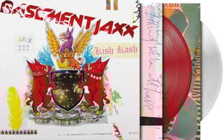 Disco de vinil Basement Jaxx - Kish Kash (Red/White Coloured) (2 LP) - 1