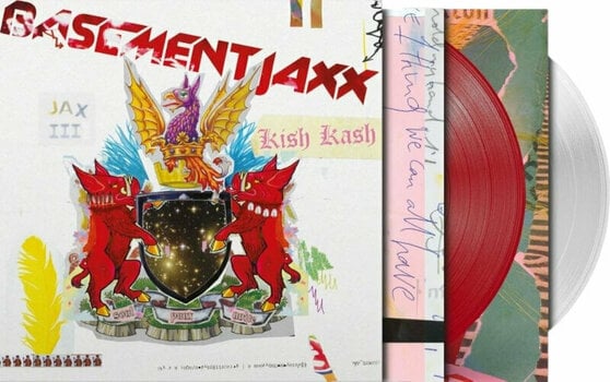 Disco de vinilo Basement Jaxx - Kish Kash (Red/White Coloured) (2 LP) - 2