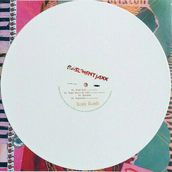 Disco de vinilo Basement Jaxx - Kish Kash (Red/White Coloured) (2 LP) - 4
