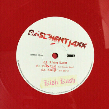 Δίσκος LP Basement Jaxx - Kish Kash (Red/White Coloured) (2 LP) - 9
