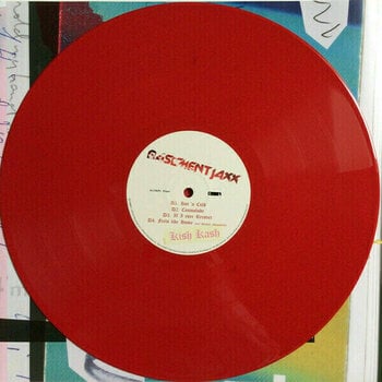 Disco de vinilo Basement Jaxx - Kish Kash (Red/White Coloured) (2 LP) - 10