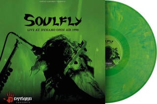 Płyta winylowa Soulfly - Live At Dynamo Open Air 1998 (Limited Edition) (Green Coloured) (2 LP) - 1