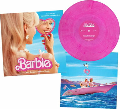 Vinyl Record Mark Ronson & Andrew Wyatt - Barbie (Score From The Original Motion Picture Soundtrack) (Limited Edition) (Pink Coloured) (LP) - 3