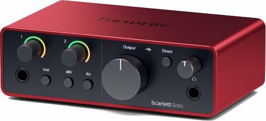 Interfaz de audio USB Focusrite Scarlett Solo Studio 4th Gen - 6