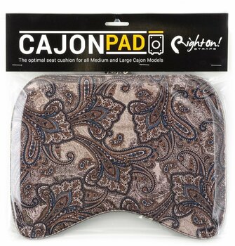 Cajon-Accessories RightOnStraps Cajon Pad Paisley Velvet - 10
