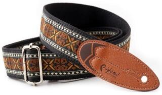 Kytarový pás RightOnStraps Surf Kytarový pás Rider Brown - 1