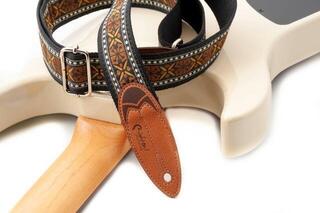 Kytarový pás RightOnStraps Surf Kytarový pás Rider Brown - 7