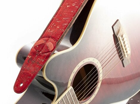 Ζώνη Κιθάρας RightOnStraps Cork Red - 7
