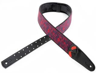 Kytarový pás RightOnStraps Daisy Kytarový pás Red - 2