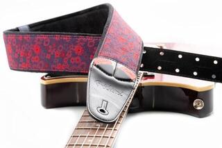 Kytarový pás RightOnStraps Daisy Kytarový pás Red - 5