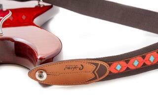 Kytarový pás RightOnStraps Surf Kytarový pás Shorey Brown - 6