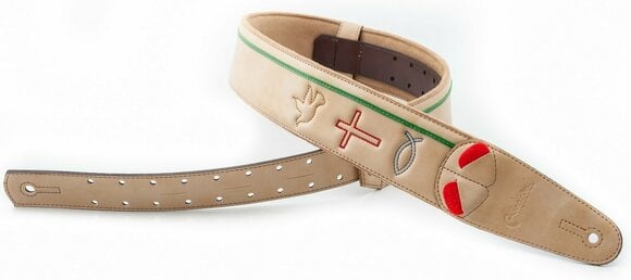 Textile guitar strap RightOnStraps Miracle Beige - 3