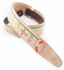 Kytarový pás RightOnStraps Miracle Kytarový pás Beige - 3