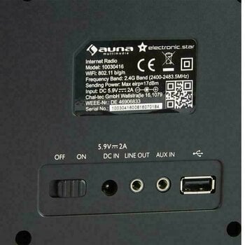 Player de desktop Auna Connect 90 BK - 4