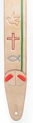 Kytarový pás RightOnStraps Miracle Kytarový pás Beige - 4