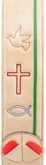 Kytarový pás RightOnStraps Miracle Kytarový pás Beige - 6