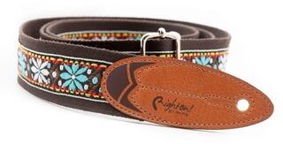 Kytarový pás RightOnStraps Surf Kytarový pás Wind Brown - 2